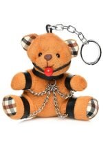 XR BRANDS - BDSM Teddy Keychain - Nøkkelring Bamse med gag