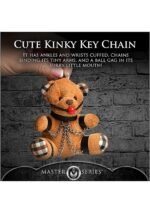 XR BRANDS - BDSM Teddy Keychain - Nøkkelring Bamse med gag