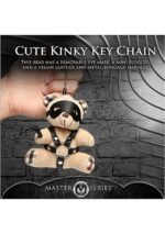 XR BRANDS - BDSM Teddy Keychain - Nøkkelring Bamse med maske og pisk