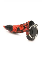 XR BRANDS - Fire Demon - Dildo nøkkelring - Rød/sort - Bilde 2