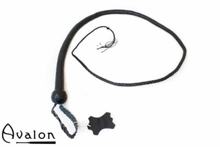 Avalon - BEHEMOTH - Bullwhip Heavy Handle, Svart 1,5 m