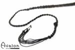 Avalon - BEHEMOTH - Bullwhip Heavy Handle, Svart 1,5 m