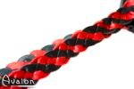 Avalon - BEHEMOTH - Bullwhip Heavy Handle, Svart og Rød 1,5 m
