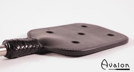 Avalon - OBERON - Spencer Paddle med hull og metallhåndtak med D-ring - Sort