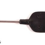 Avalon - OBERON - Spencer Paddle med hull og metallhåndtak med D-ring - Sort 