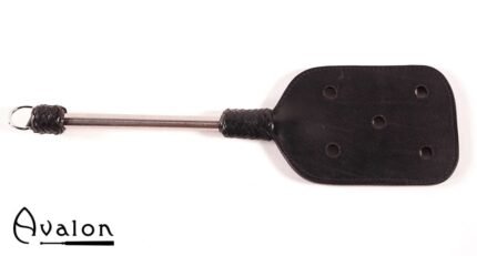 Avalon - OBERON - Spencer Paddle med hull og metallhåndtak med D-ring - Sort