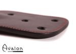 Avalon - OBERON - Spencer Paddle med hull og metallhåndtak med D-ring - Sort og rød