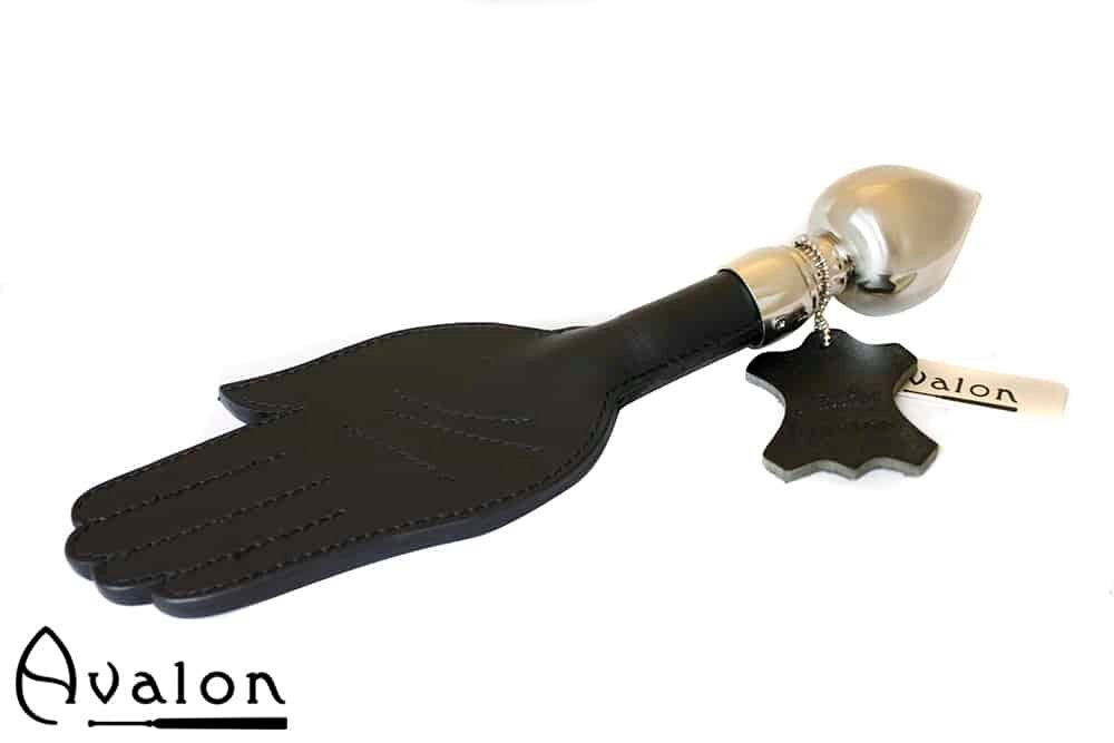 Avalon - PERCIVAL - Paddle med håndform og dråpeformet håndtak - Sort Avalon - PERCIVAL - Paddle med håndform og dråpeformet håndtak - Sort