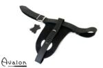 Avalon - GUILTY - Penis og Pung Harness - Svart