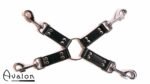 Avalon - RITUAL - Hog-tie-sett med 4 deler - Sort