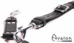Avalon - SACRED - Hog-tie-sett med 5 deler - Sort