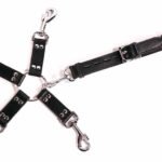 Avalon - SACRED - Hog-tie-sett med 5 deler - Sort