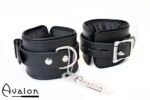 Avalon - ALCHEMY - Polstrede Håndcuffs - Svart