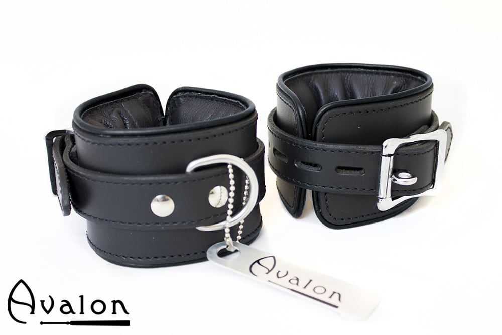 Avalon - ALCHEMY - Polstrede Håndcuffs - Svart
