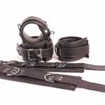Avalon - LEGEND - Cuffs og Collar sett Sort
