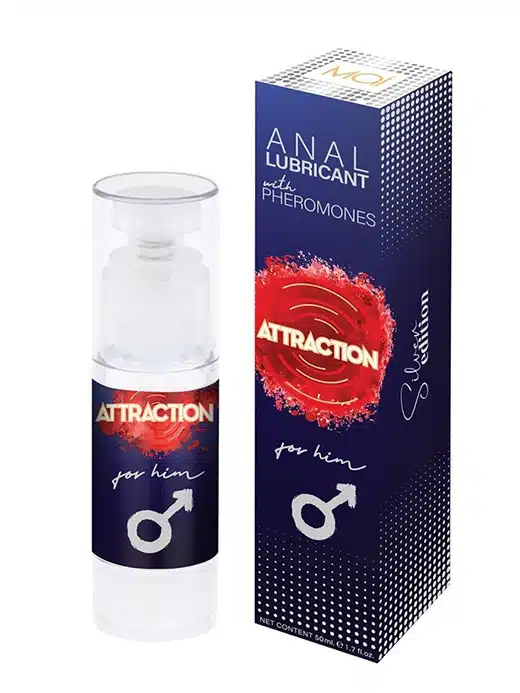 Attraction-anal-lubricant-50ml-01 MAI Attraction - Anal Glidemiddel med Feromoner - Bilde 1