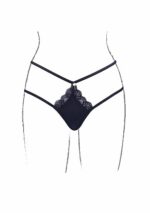 Le Désir Belle - Ami - Truse med Stropper og Gyldne Detaljer - One Size -  S til L