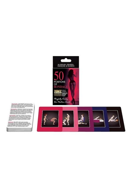 Kheper Games -  50 Positions of Bondage - Kort med stillinger