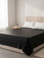 BQS - Sexlaken i PVC - Sort - 200 x 220 cm - Bilde 2