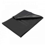 BQS - Sexlaken i PVC - Sort - 200 x 220 cm
