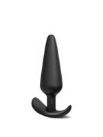 BQS - Buttplugg i silikon med anker stopper - Medium