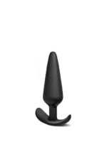 BQS - Buttplugg i silikon med anker stopper - Small
