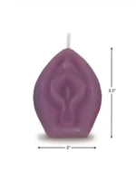 Eden’s Candle - Vaniljeduft lys - Vaginaformet - Lilla - Bilde 2