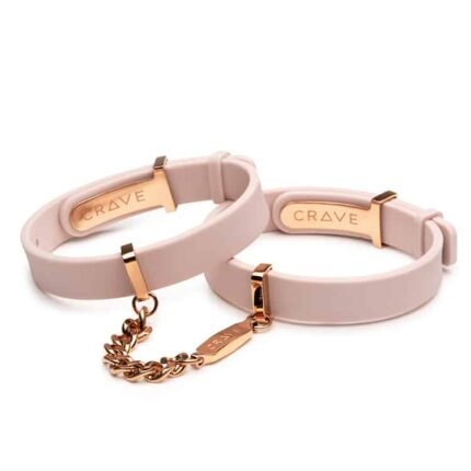 CRAVE ID Cuffs Rosa og Rosegull