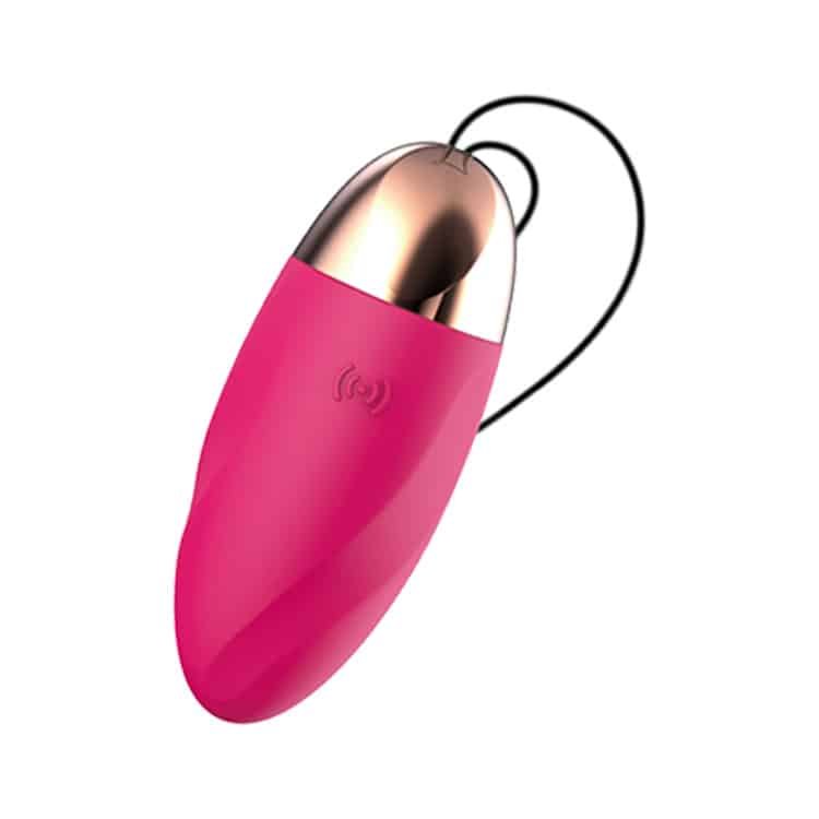 ERO043-vibrerendeegg-750x750 Erotisk - Oppladbart Vibrerende Egg - Rosa - Bilde 1