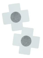Gnist Undertøy - Nipple Covers - Sort Kryss - Bilde 2