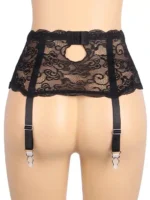 Gnist undertøy - Bred sexy blonde strømpeholder - Sort - Bilde 5