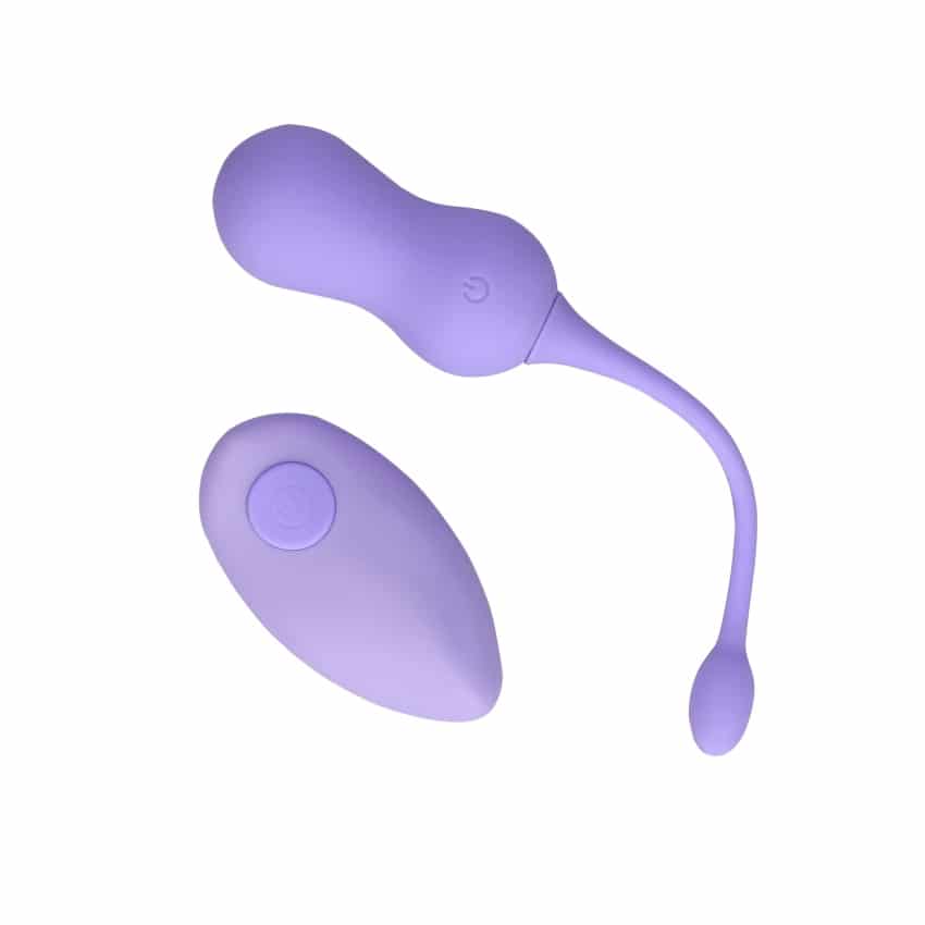 Loveline - Vibrating Egg with Remote Control - Lavendel Loveline - Vibrating Egg with Remote Control - Lavendel