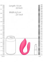Loveline - Parvibrator med fjernkontroll - Rosa