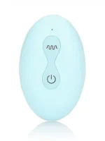 Loveline - Trusevibrator med fjernkontroll - Blå - Bilde 6