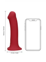 Loveline - Vibrator med base - Large - Rød - Bilde 8