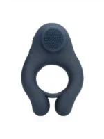 Loveline - Penisring med klitorisvibrator - Blå - Bilde 3
