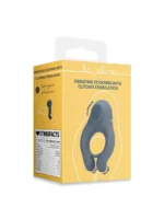Loveline - Penisring med klitorisvibrator - Blå - Bilde 2