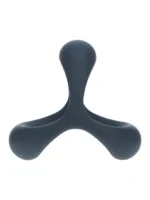 Levelz - Tri Ergo - Silikon Tri Penisring - Sort - Bilde 5