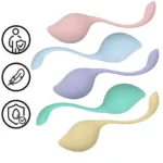 Loveline - Pelvic Stem Kegel Kit - Vaginakulesett 5stk