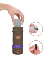 Masturs - Misty Steam Mistress - AR Masturbator med Vibrasjoner, Sugeeffekt og Squeezing - Bilde 29