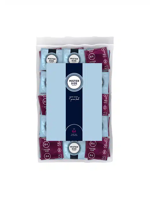 MR64100-mister-size-kondom Mister Size – 64mm – Tynne Kondom 1 stk - Bilde 1