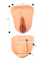 NOEN - Realistisk Silikon Vagina - Tuck And Play Insert - Bilde 6