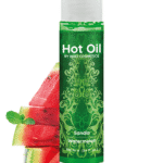NUEI - HOT OIL - Varmende Massasjeolje - Vannmelon - 100ml