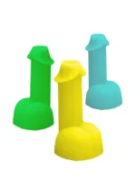 Kheper Games - Neon Penis Shotglass - Tilfeldig farge - 1stk - Bilde 3