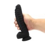 Kiotos COX - Dildo med rustning design - Sort