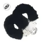 Ouch! Heavy-duty - Fluffy håndjern - Sort