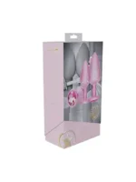 Paris Collection - Buttpluggsett i metall - Rosa - Bilde 2