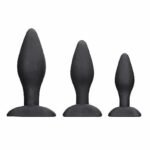 Ouch! Apex Buttplug Sett - 3 stk - Sort