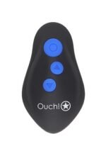 Ouch! Electro - Vibrerende Buttplug med Elektrostimulering - Sort