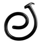 Ouch! Ass snake dildo 100 cm - Sort 